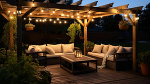 How to Hang Outdoor String Lights: Layout, Supports & Power