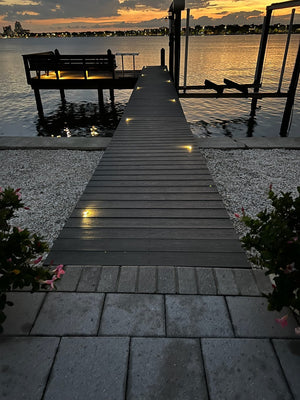 Dock Lighting Ideas: Recessed and Underwater Lights