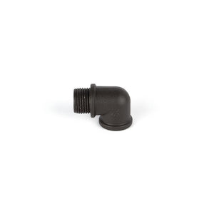 WAC Lighting Black Rod L-Coupler - 5000-LCO-BK