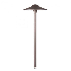 WAC Lighting 6051-30BBR Bronzed Brass Canopy Path Light, 3000K