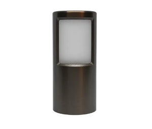 Lumien Accessory, Brass Micro Path Light Bollard Cap Cover, (2) 90 Openings
