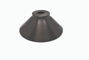 Lumien Accessory, Brass Micro Shade Component, Flat Top Dome