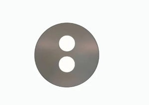 Lumien Accessory, Micro Light 8" Ground Cover Plate, Double Hole