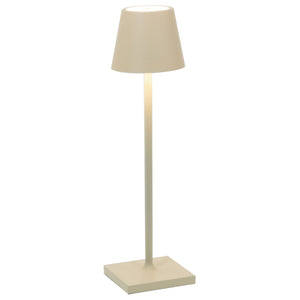 Zafferano Poldina Micro Table Lamp LD0490S3 Sand