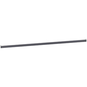 Zafferano Pencil LED Cordless 57.4" Horizontal Wall Sconce Dark Grey