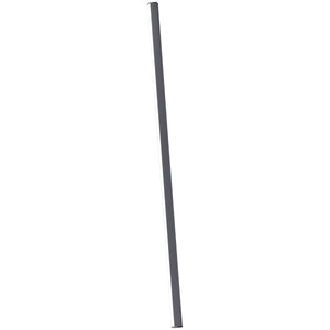 Zafferano Pencil LED Cordless 58.8"  Vertical Wall Sconce Dark Grey
