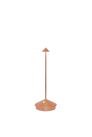 Zafferano Pina Pro Table Lamp LDO650RFR Copper Leaf