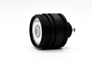 Lumien Black Aluminum Micro Module, 3.5 Watts, 325 Lumens, 10-15V, 60 Beam Spread, 3000K