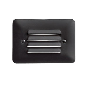 Kichler 15782BKT30R 3000K Louvered LED Mini Step Light in Textured Black