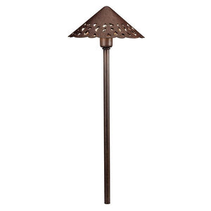 Kichler 15871TZT27 Cast Hammered Roof 2700K LED Textured Tannery Bronze