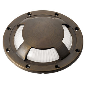 Kichler 16094CBR  VLO In-Ground Four-Way Accessory Top Centennial Brass