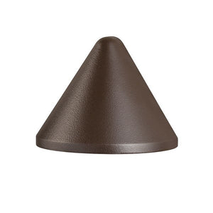 Kichler 16110AZT30 Fundamentals 3000K LED Deck Light Textured Architectural Bronze