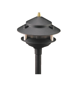Vista Outdoor Lighting - PR-6216-B-NL - Small Path Light, Black, Fixture Has NO LAMP - Vista Outdoor Lighting