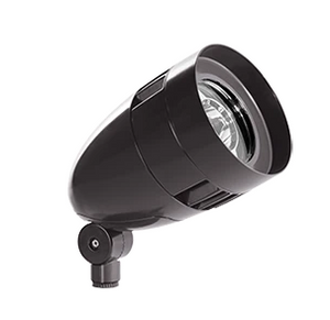 RAB Lighting HBLED18YA 18W LED BULLET FLOOD LIGHT BRONZE