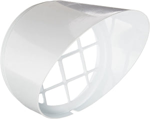 RAB Lighting  HV1W VISOR AND GUARD FOR HB101 WHITE