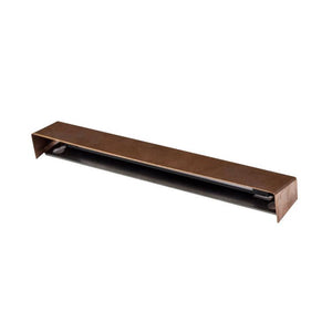 Brilliance Surface Mount Wall Washer Medium in Brass, 3000K