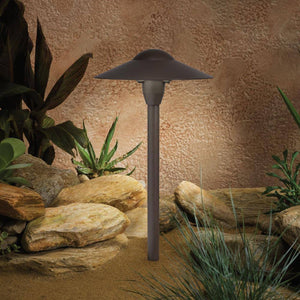 Kichler - 12V Landscape Path and Spread Light - Architectural Bronze - Landscape Lighting  - Big Frog Supply - 1