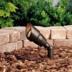 Kichler - One Light 12 Volt 2" Mini Accent Light, No Lamp - Architectural Bronze - Landscape Lighting  - Big Frog Supply - 1