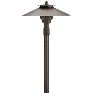 12V Brass 30" Large Adjustable Height Path Light C