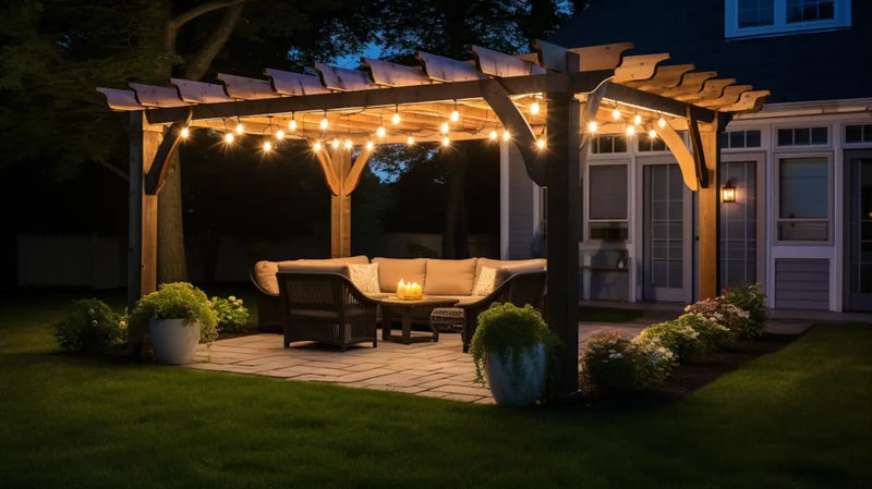 Brilliant Pergola Lighting Ideas for a Stunning Outdoor Space ...