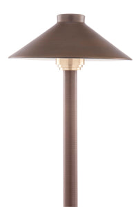 Halco Sollos 915514 Sollos PATH LIGHTS Traditional Hat Kit PTH075-AB-18 Antique Brass NL - Atlantic Lighting