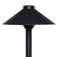Halco Sollos 911035 Sollos PATH LIGHTS Straight Hat Kit PSH075-TB-18 Textured Black NL - Atlantic Lighting