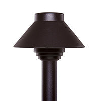 Halco Sollos 913023 Sollos PATH LIGHTS Straight Hat Kit PSH040-TZ-12 Textured Bronze NL - Atlantic Lighting