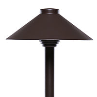 Halco Sollos 911023 Sollos PATH LIGHTS Straight Hat Kit PSH075-TZ-12 Textured Bronze NL - Atlantic Lighting