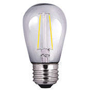 Halco Sollos 82139 DecoStrand LED Lamps 2700K Clear DIM 2 Watt FILAMENT - Atlantic Lighting