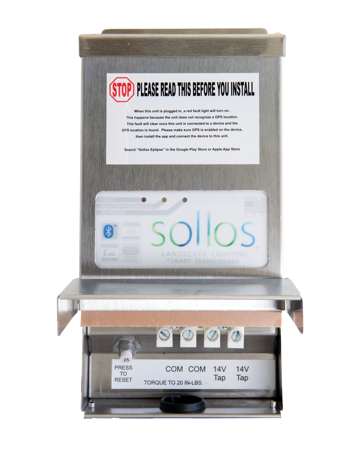 Halco Sollos 998010 Sollos Bluetooth Smart Series Transformer TR14ST-150 150 VA - Atlantic Lighting
