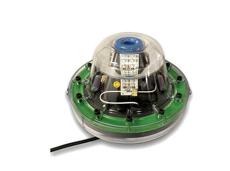 Incredible Underwater LED Lighting MWI-BG120 Blue/Green Mega-Watt Iris Underwater LED Lighting System (120 foot power cord) - Atlantic Lighting