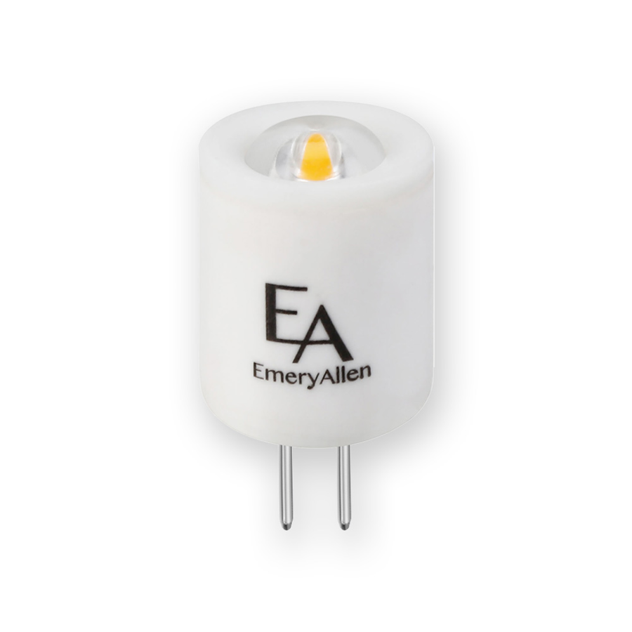 Emery Allen EA-G4-1.5W-SP-279F EmeryAllen 1.5W Single-Point G4 Bi-Pin LED Replacement Lamp - 2700K, 180 degree - Atlantic Lighting