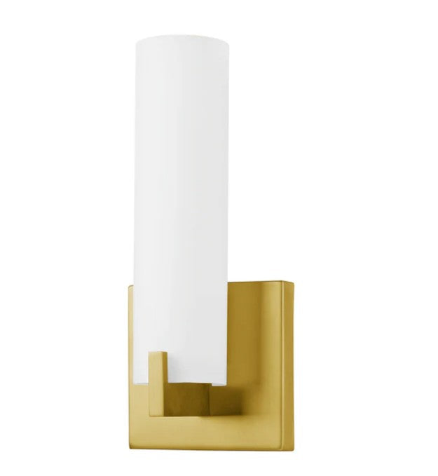 Kuzco 601484BG-LED Elizabeth 12-in Brushed Gold LED Wall Sconce - Atlantic Lighting