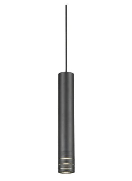 Kuzco 494502L-BK Milca 15-in Black 1 Light Pendant - Atlantic Lighting