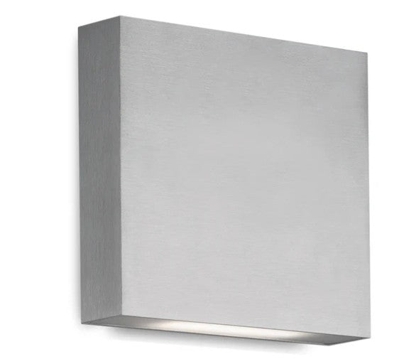 Kuzco AT67006-BN Mica 6-in Brushed Nickel LED All terior Wall - Atlantic Lighting