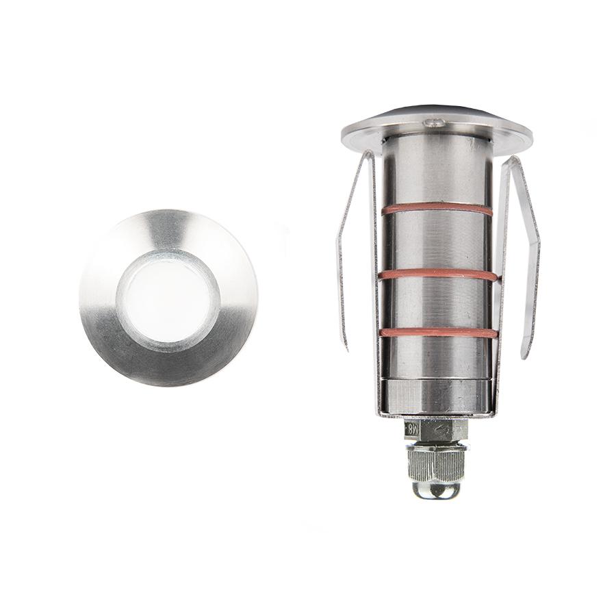 WAC 1021-27SS Lighting 1IN LED INGROUND-2700K-LG ROUND - Atlantic Lighting