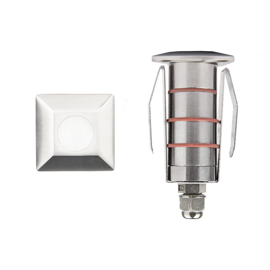 WAC 1051-27SS Lighting 1IN LED INGROUND-2700K-SQUARE - Atlantic Lighting