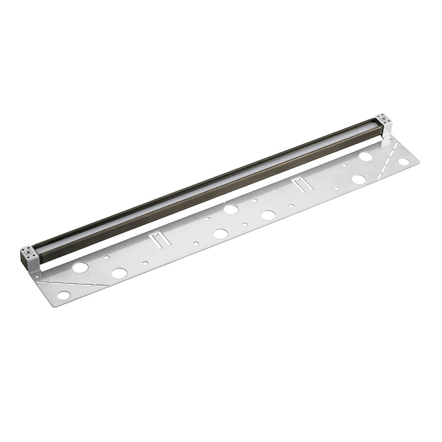 Kichler 16103CBR30 18-inch Centennial Brass LED hardscape light with mounting bracket