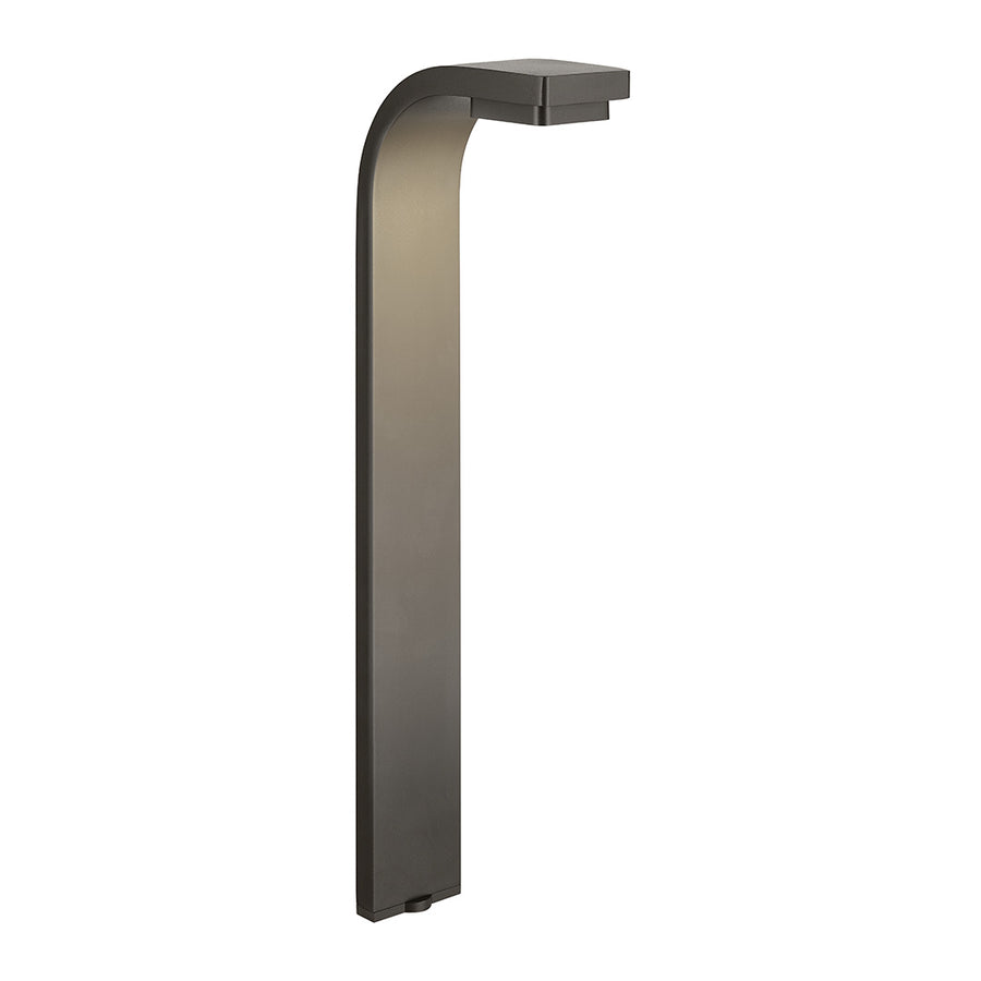 Kichler 16260AZT30 curved led path light in Textured Architectural Bronze