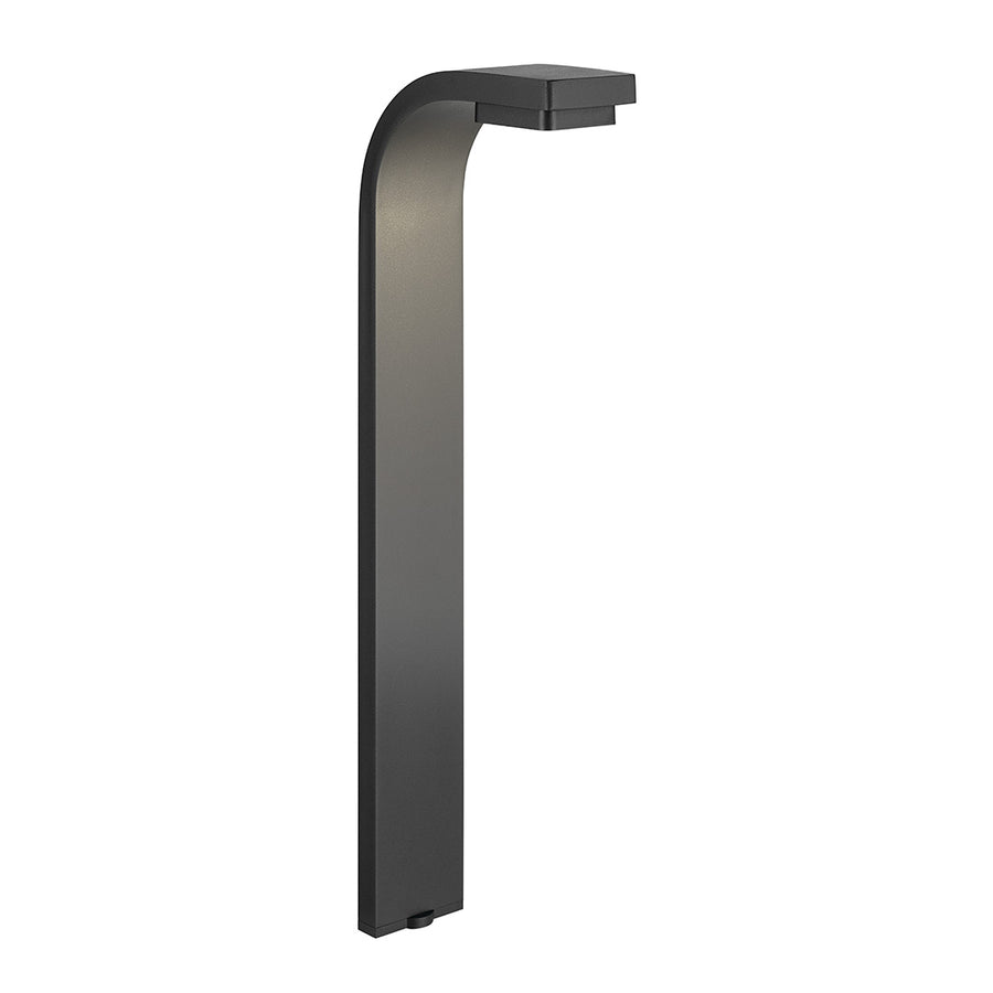 Kichler 16260BKT30 curved led path light in Textured Black