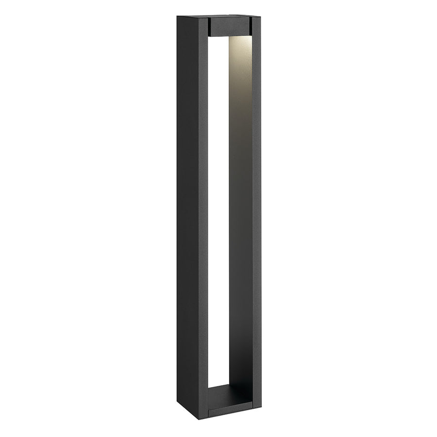 Kichler 16263BKT30 adjustable aimed led bollard light in Textured Black