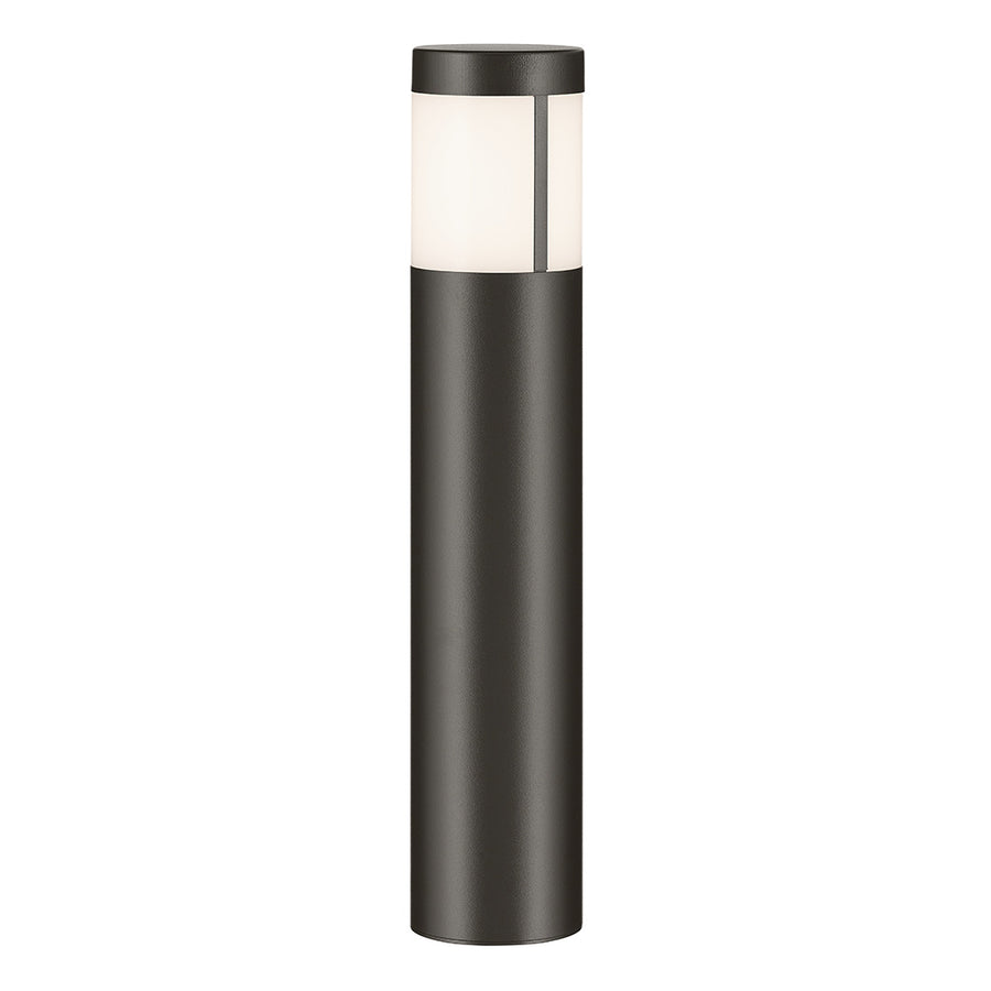 Kichler 16264AZT27 short round led bollard light in Textured Architectural Bronze