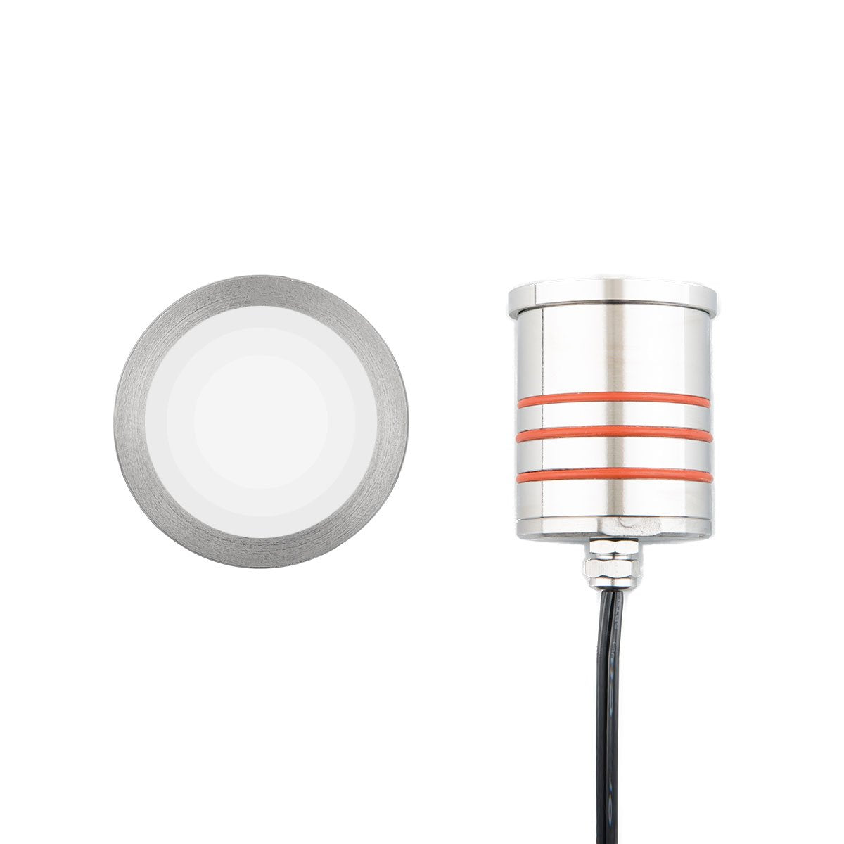 WAC 2011-27SS Lighting 2IN LED INGROUND-2700K-SMALL ROUND - Atlantic Lighting
