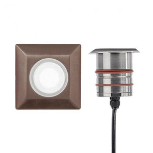 WAC Lighting 2051-27BS 2IN LED INGROUND-2700K-SQUARE Bronzed Stainless Steel