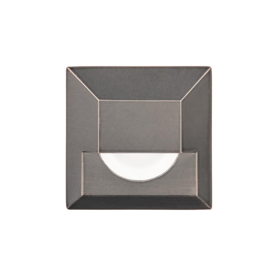 WAC 2061-27BS Lighting 2IN LED INGROUND-2700K-SQUARE HOOD Bronzed Stainless Steel - Atlantic Lighting