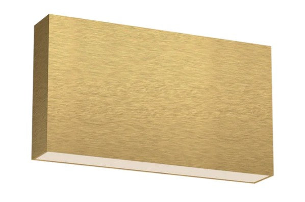 Kuzco AT6610-BG Mica 10-in Brushed Gold LED Wall Sconce - Atlantic Lighting