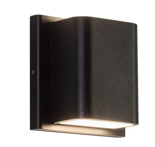 Kuzco AT48426-BK-UNV-3CCT Tolan 4-in Black LED All terior Wall - Atlantic Lighting