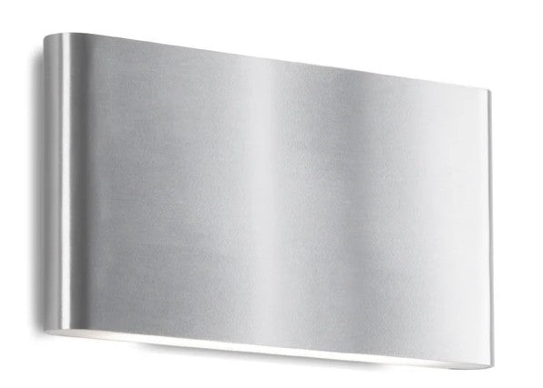 Kuzco AT68010-BN Slate 10-in Brushed Nickel LED All terior Wall - Atlantic Lighting