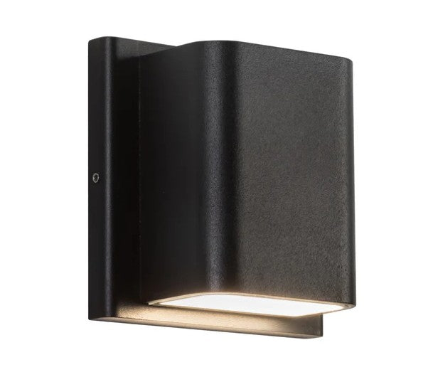 Kuzco AT48403-BK-UNV-3CCT Tolan 4-in Black LED All terior Wall - Atlantic Lighting