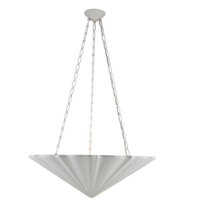 Kuzco CH352430AW Martine 30-in Antique White 4 Lights Chandeliers - Atlantic Lighting